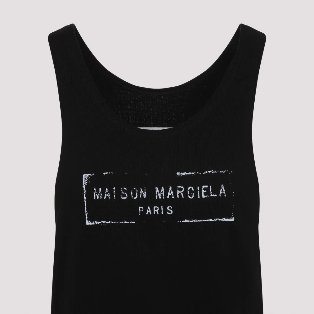 Maison Margiela Stijlvolle Tanktop voor Vrouwen Black Dames