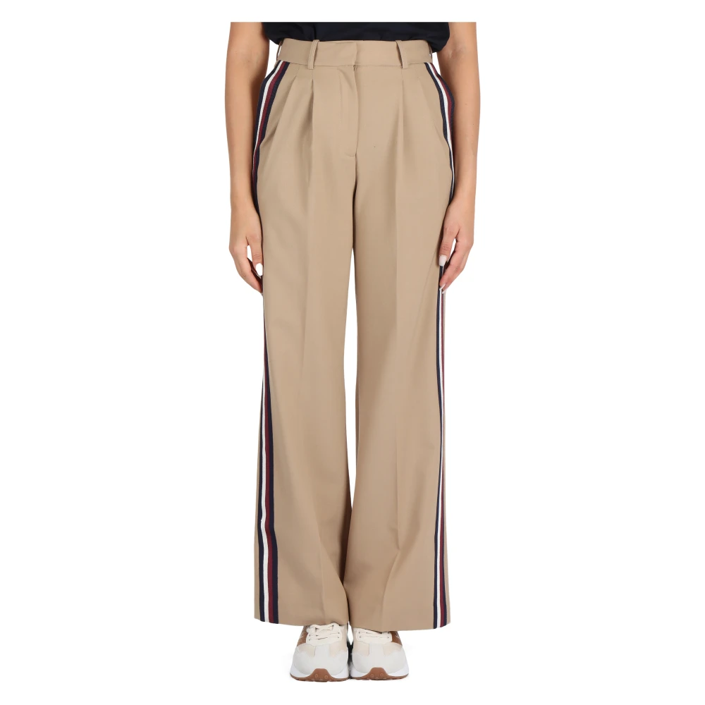 Trousers > Wide Trousers - - Tommy Hilfiger - Modalova
