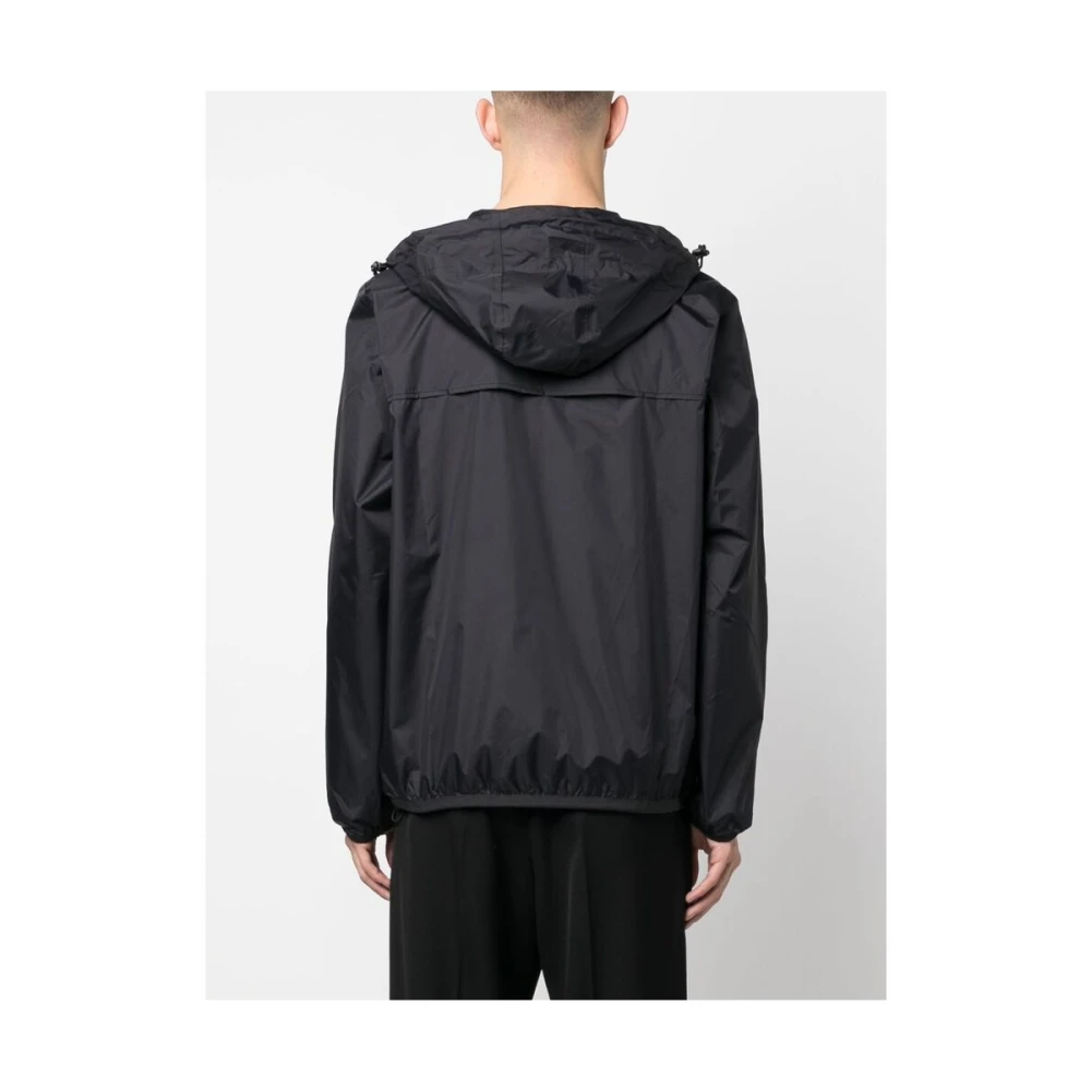 Comme des Garçons Play Logo-print Hoodiejas in Koningsblauw Blue Heren