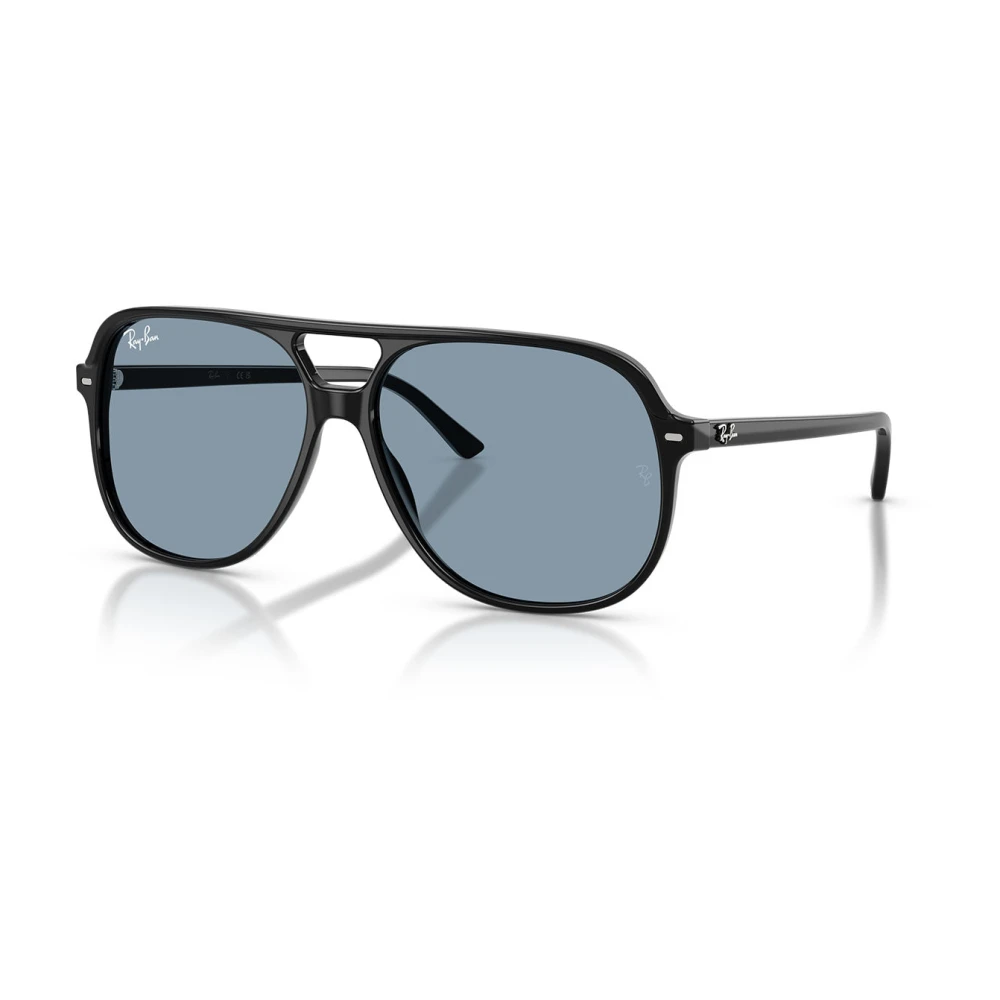 Ray-Ban Unisex Sunglass Bill Summer Capsule - Frame color: Black, Lens color: Blue - Image 6