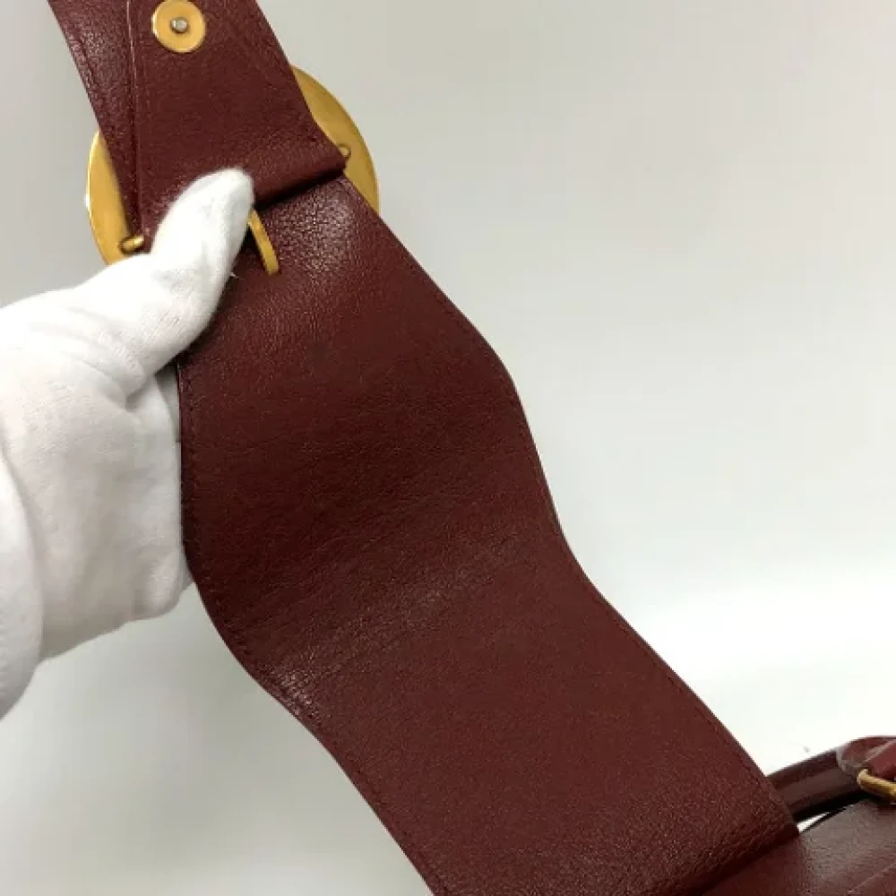 Louis Vuitton Vintage Pre-owned Cotton louis-vuitton-bags Brown Dames