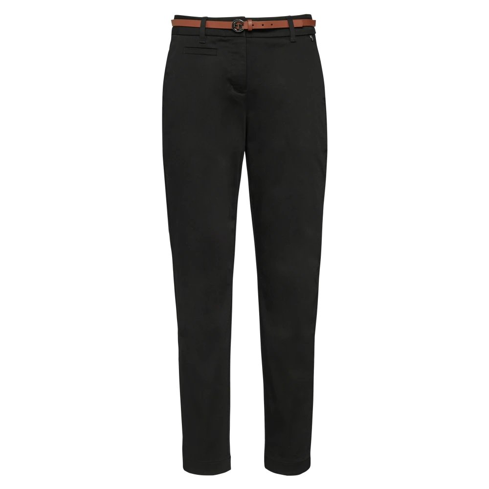 comma Slim Fit 7 8-Lengte Broek Black Dames