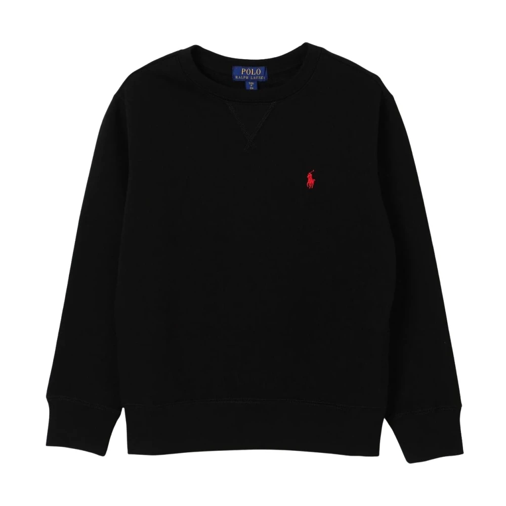 Polo Ralph Lauren Unisex Kids Black Kids Sweatshirts, S, Kids Jumper Classic Style