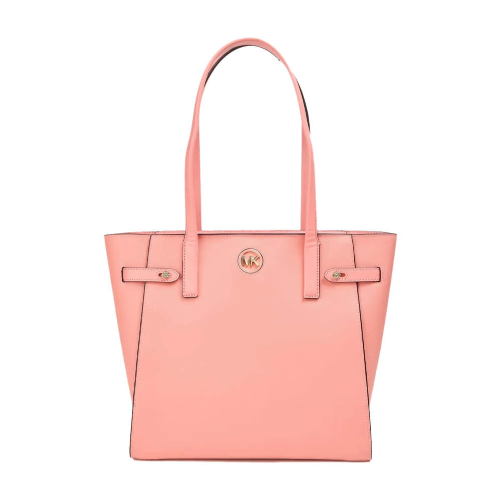 Michael Kors Women's Pink Carmen Logo Tote Bag - Shopping Bags - One Size - Bags