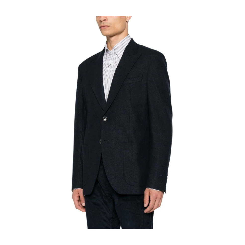 Etro Blue Blazer - Male - Blazers - L - Jackets