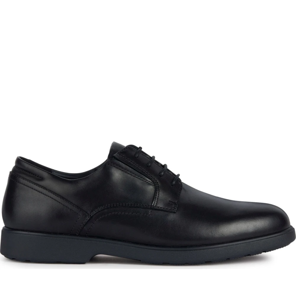 Geox Hombre Negro Zapatos, Talla: 41 Eu