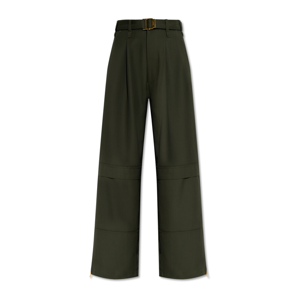 【関税&送料込】Ami Paris Pantalone In Lana AMI PARIS - WIDE-LEG VANILLA TROUSERS – LE LABO STORE