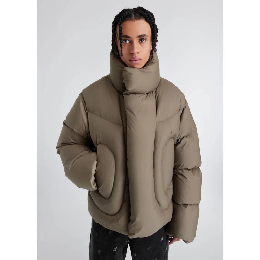Axel Arigato Puff Puffer Brown Heren