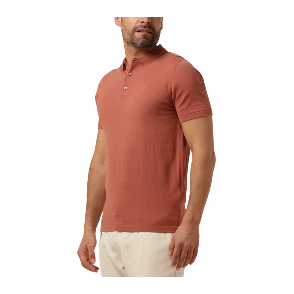 Dstrezzed Heren Stijlvolle Polo Shirt Red Heren