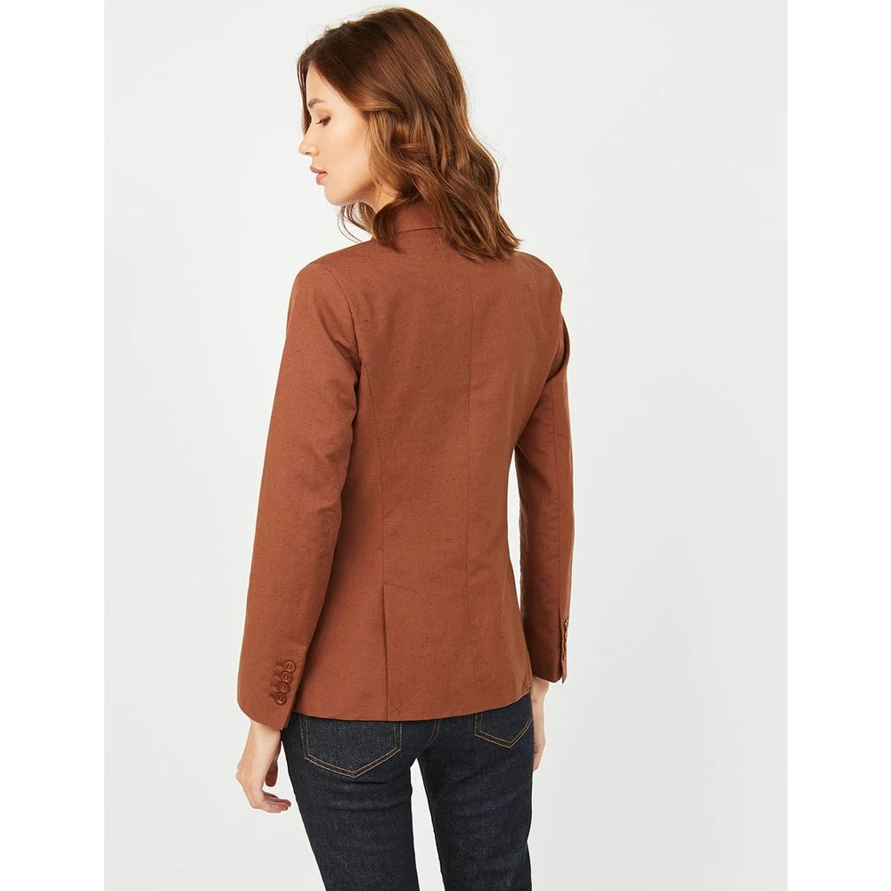 Ines De La Fressange Paris Maurice bruine jas Brown Dames
