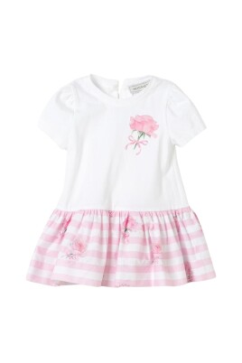 rose-print-ruffle-hem-dress