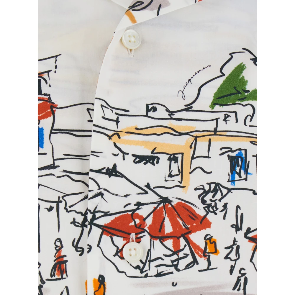 Jacquemus MultiColour Shirt LA Chemise Casaco Multicolor Heren