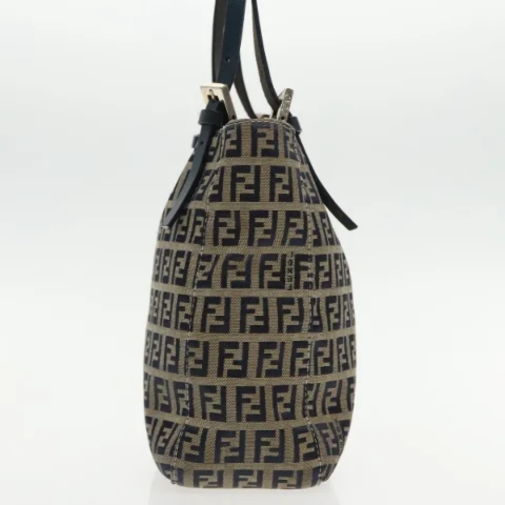 Fendi Vintage Pre-owned Canvas fendi-bags Blue Dames