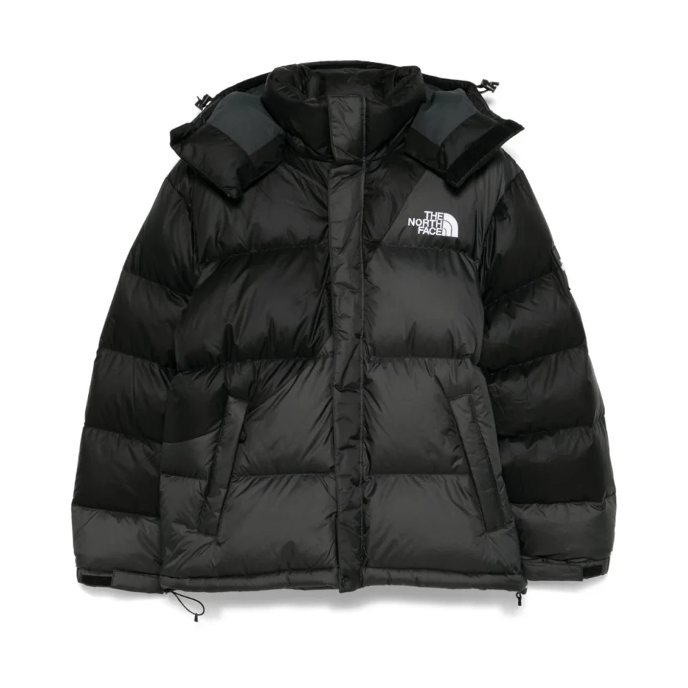 The North Face Zwarte jas met volledige rits en capuchon Black Heren