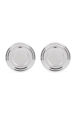 engraved-logo-silver-tone-earrings-pair