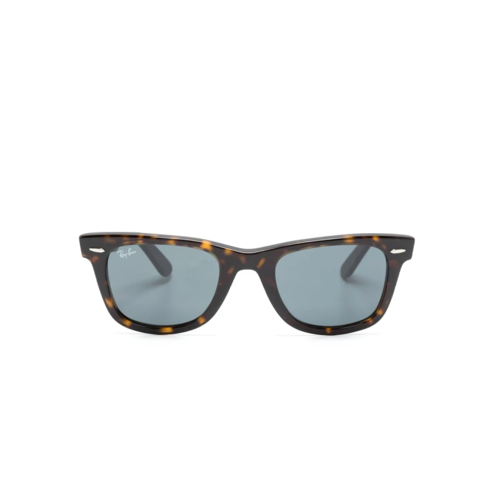 Ray - Ban Unisex Blue Rb2140 Wayfarer 902/R5 Sunglasses Acetate Turtle Squared Normal - Image 6