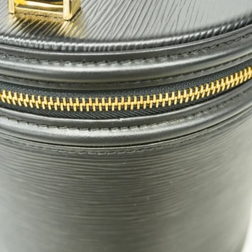 Louis Vuitton Vintage Pre-owned Leather louis-vuitton-bags Black Dames
