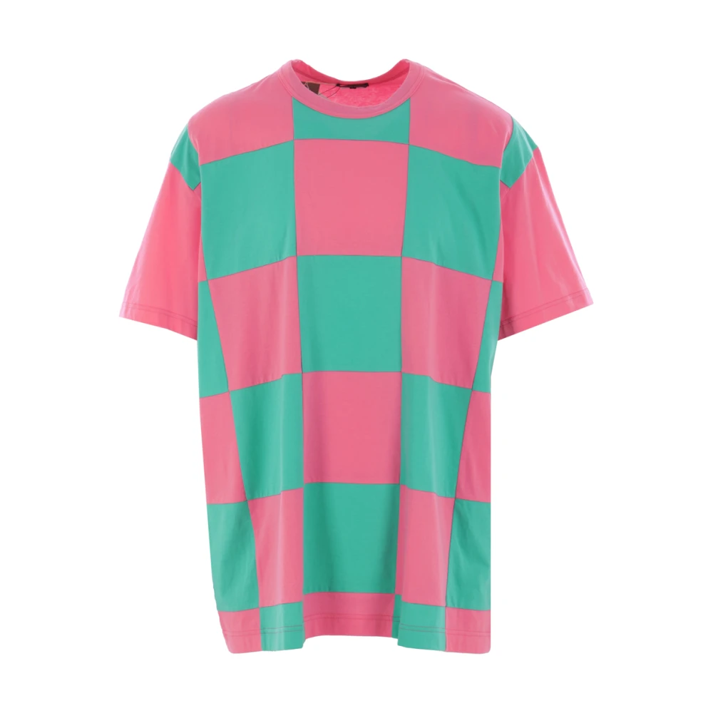 Comme des Garçons Geruite Oversize T-shirts en Polo's Multicolor Heren