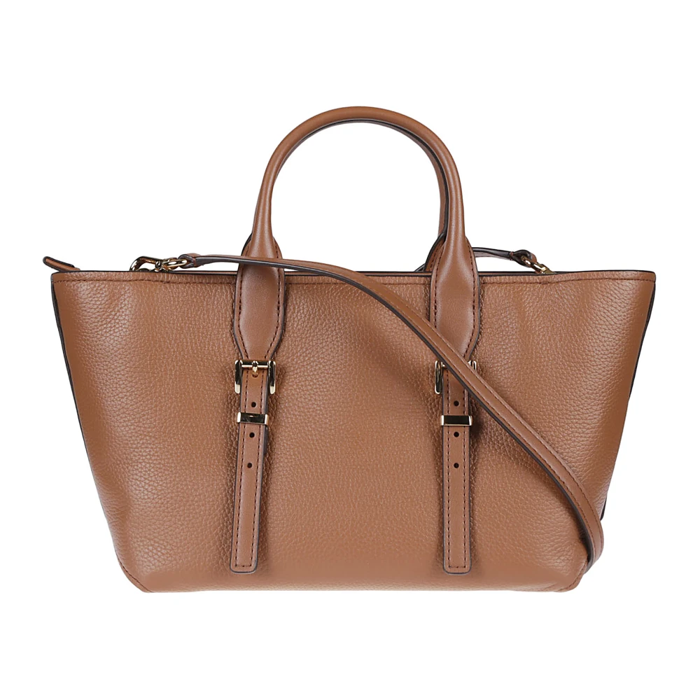 Michael Kors Moore Satchel Tote Tas Brown Dames