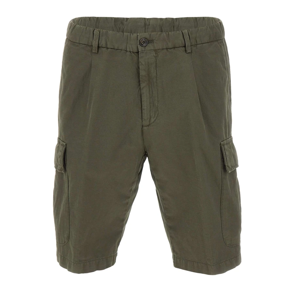 Briglia Green Newport Bermuda Shorts - Male - Casual Shorts - L - Shorts