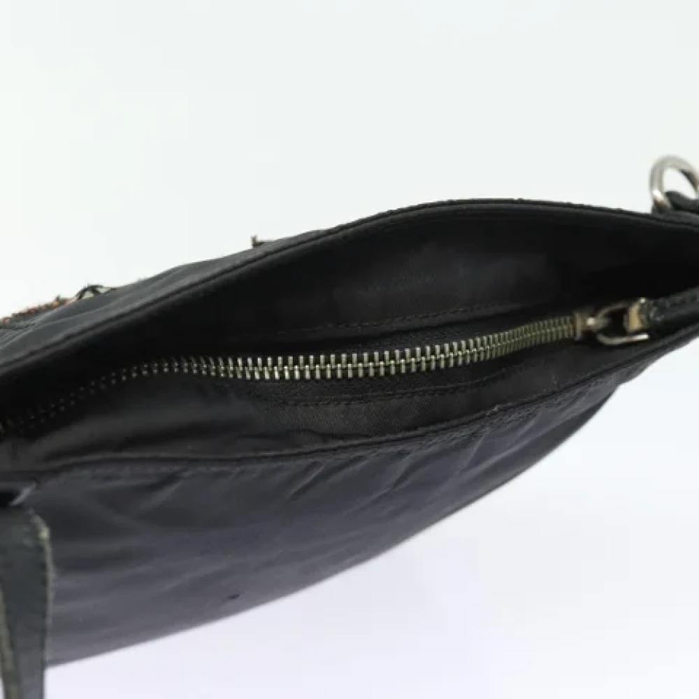 Prada Vintage Pre-owned Nylon prada-bags Black Dames