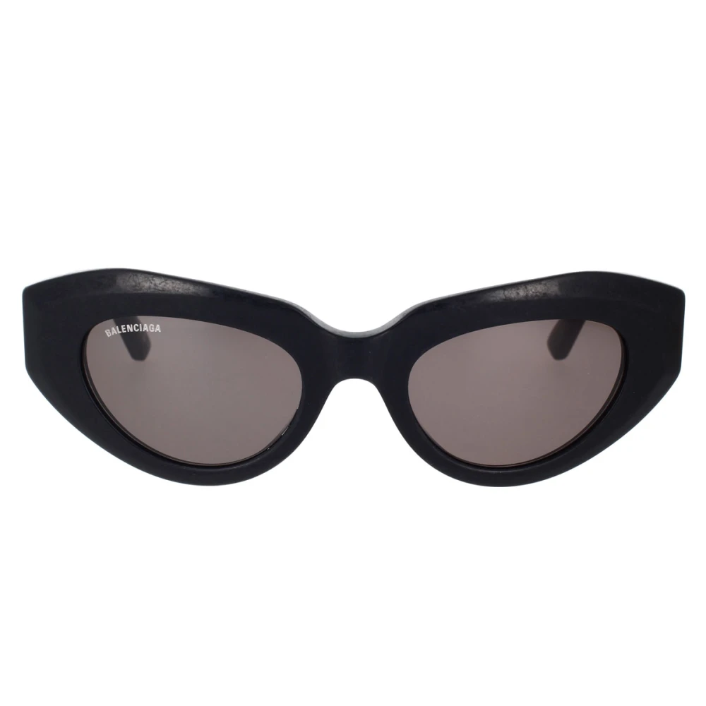 Balenciaga Vintage-inspirerade Cat-eye Solglasögon med Exklusiv Design Black, Dam