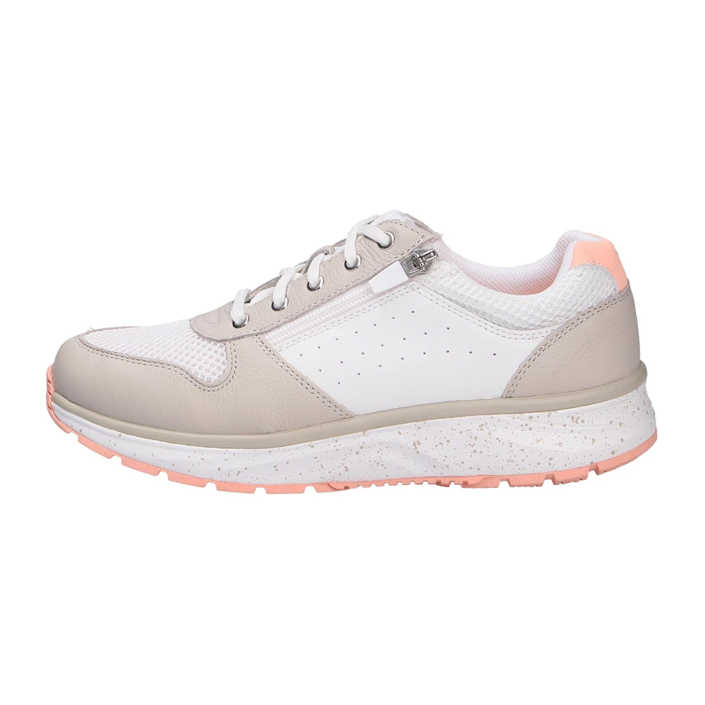 Joya Comfortabele Rits Sneaker Dames Schoenen Beige