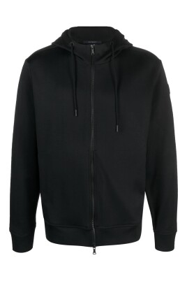 casual-black-full-zip-hoodie