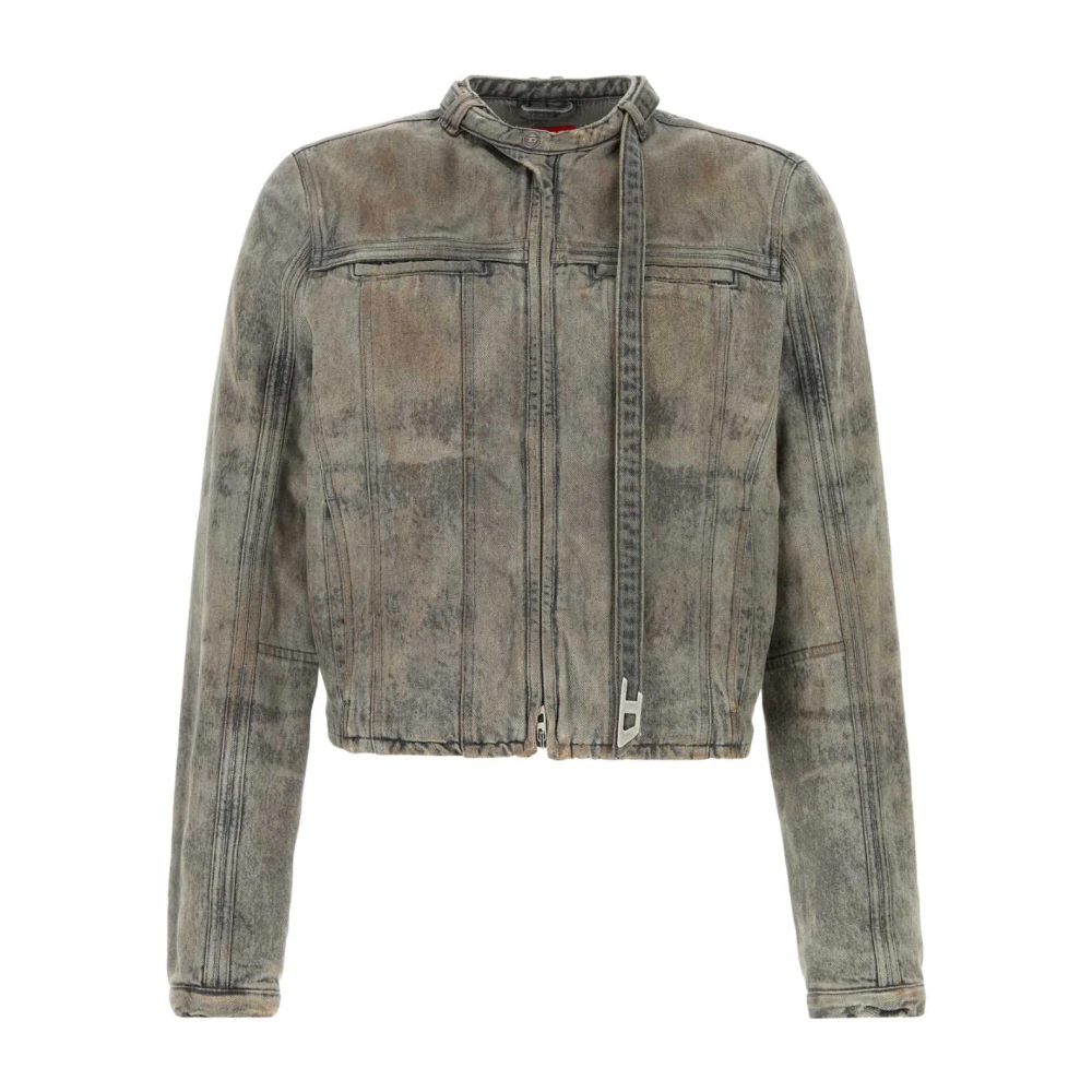 Diesel Men's Gray D-Vulmar-Fsi Denim Jacket