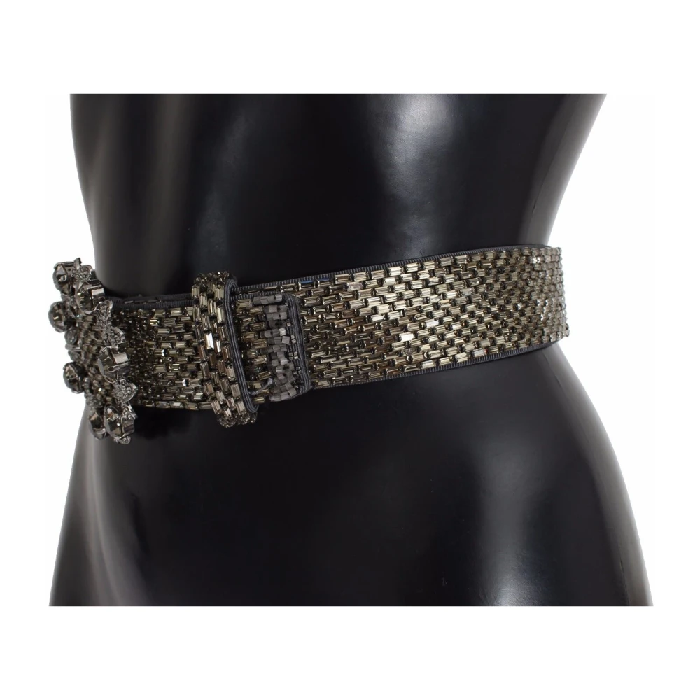 Dolce & Gabbana Paillet Kristal Taille Riem Multicolor Dames