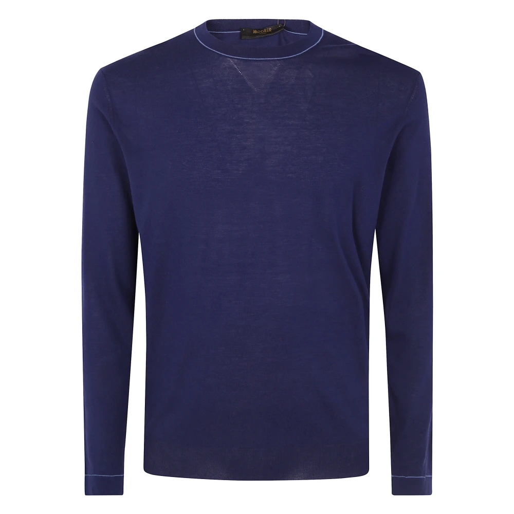 Knitwear > Round-neck Knitwear - - Moorer - Modalova