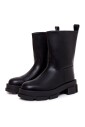 chunky-sole-bottines-en-cuir-noir