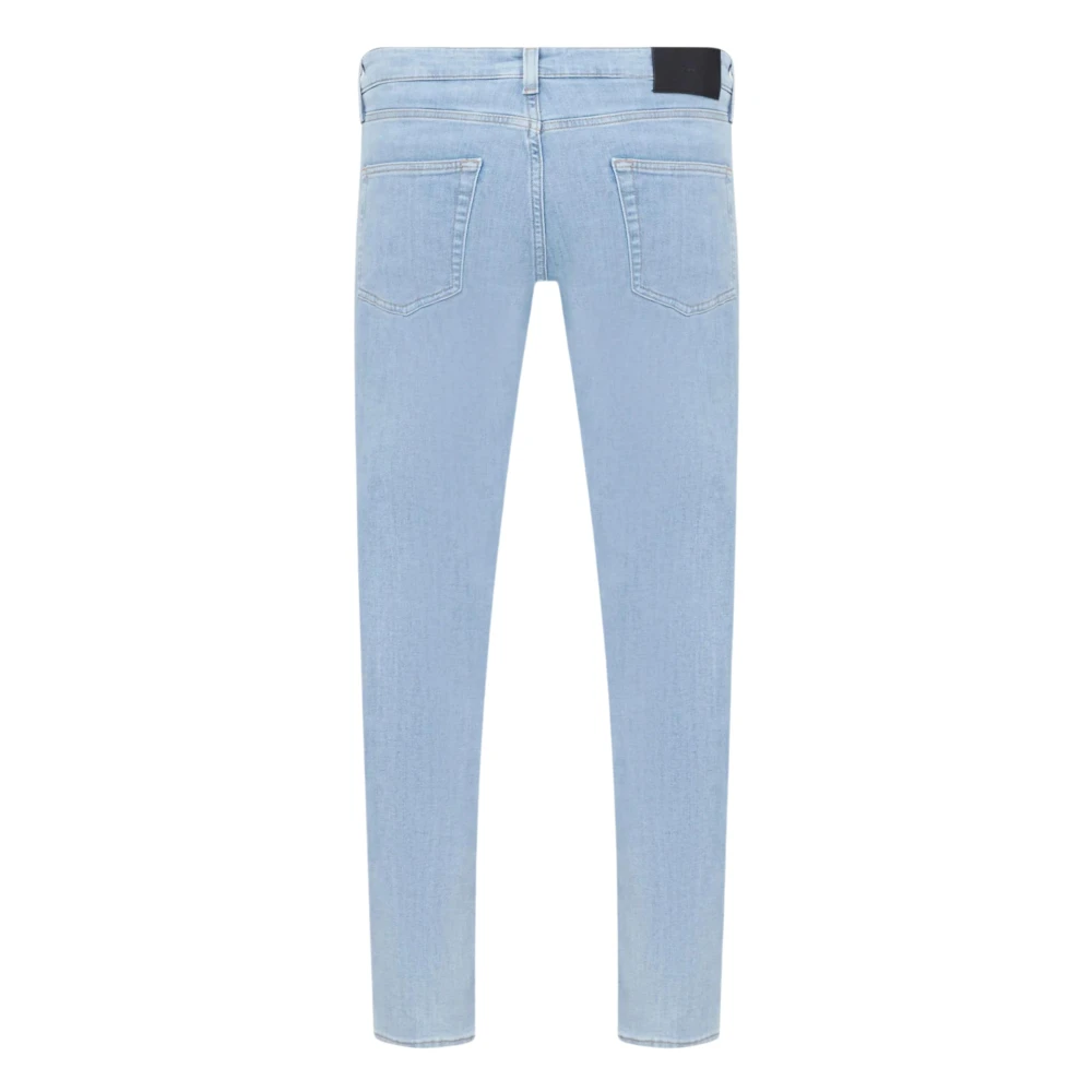 Calvin Klein Blauwe Knoop Rits Jeans Blue Heren