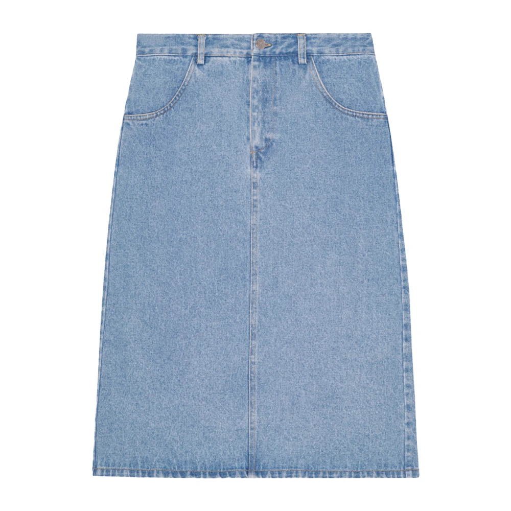 Opéra Sport Denim Lily Katoenen Rok Blue Dames