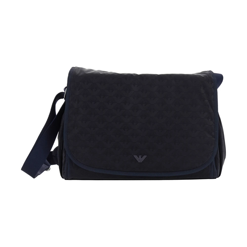 Emporio Armani Stijlvolle Tassen Collectie Blue Heren