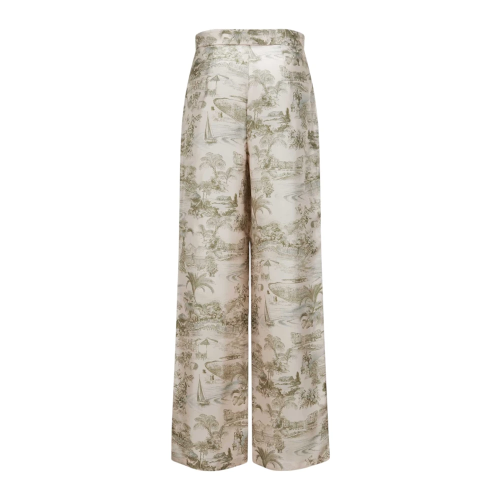 Trousers > Wide Trousers - - Max Mara Studio - Modalova