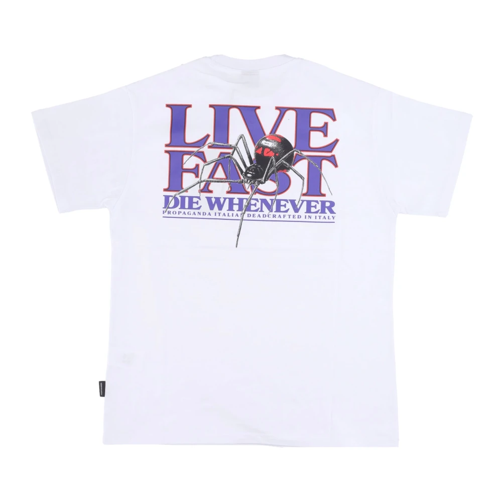Propaganda Snel Leven Tee Wit Sweater White Heren