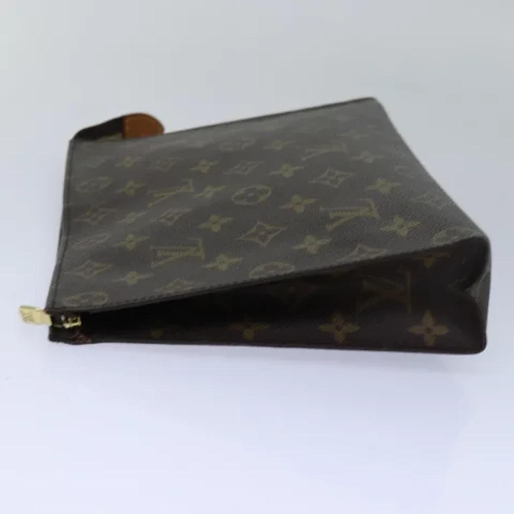 Louis Vuitton Vintage Pre-owned Canvas pouches Brown Dames