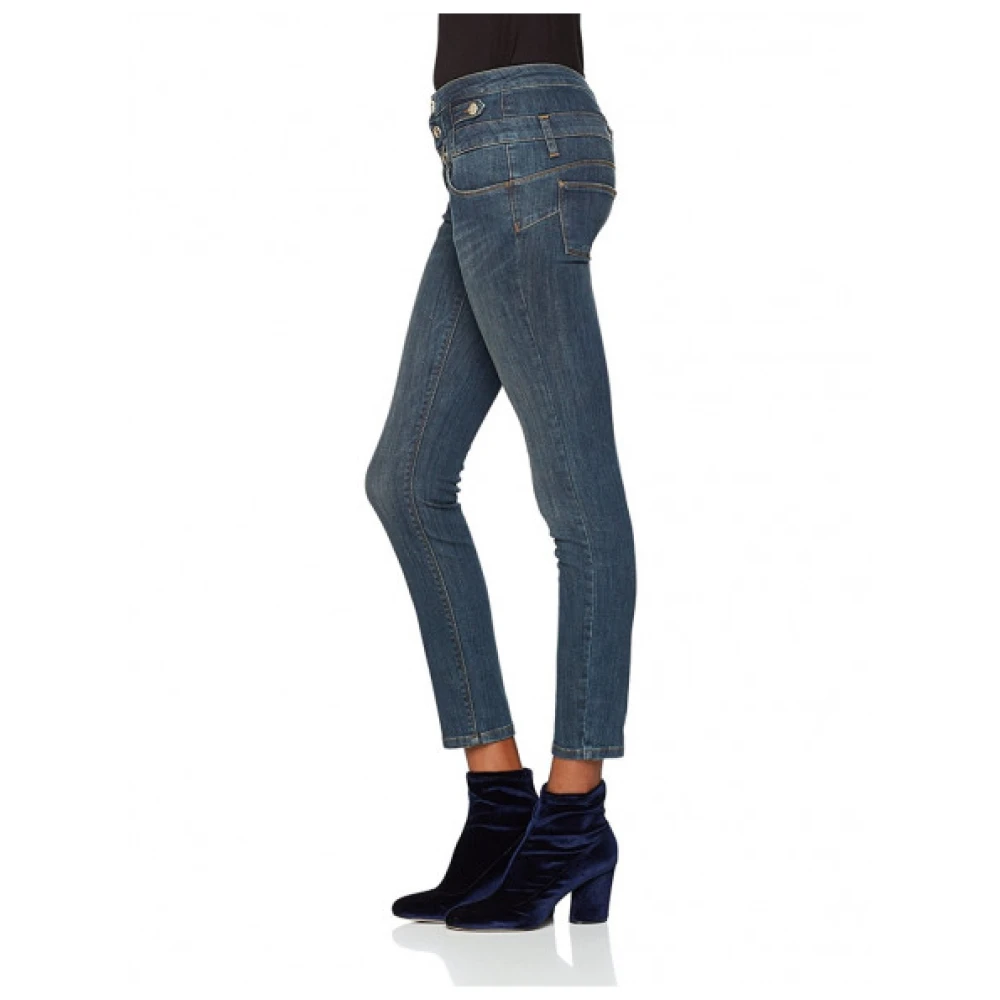 Liu Jo Hoge taille Skinny Jean Rampy Blue Dames