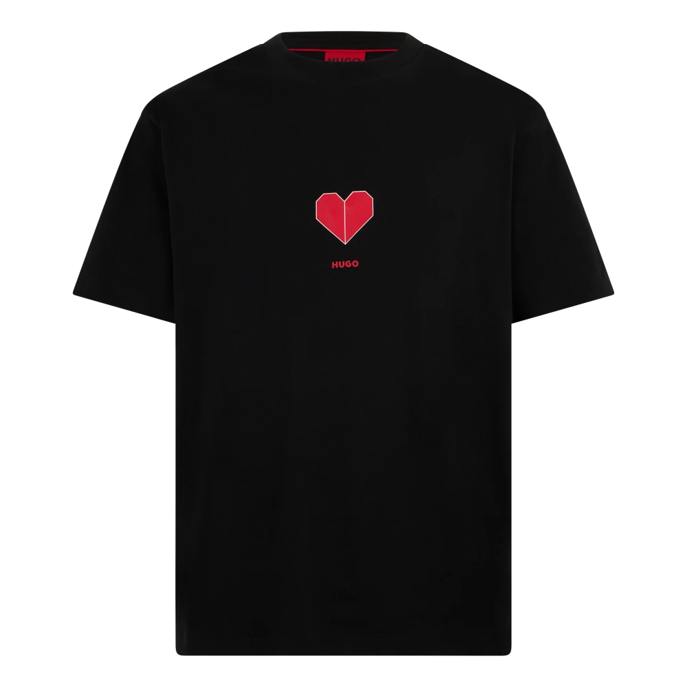 Hugo Men's Black T-Shirts, Xs, Dalentin