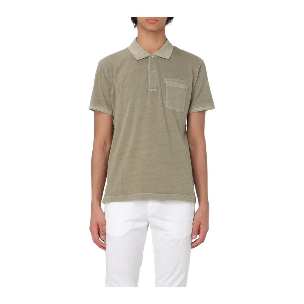 Fay - Tops > Polo Shirts - Green - Fay - Modalova
