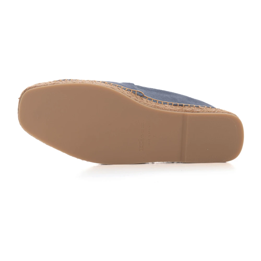 Kiton Square-Toe Slip-On Espadrilles