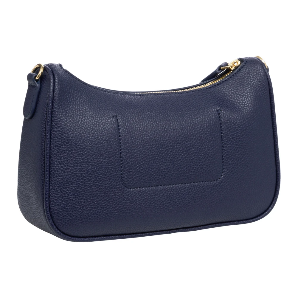 Emporio Armani Stijlvolle Hobo Tas met Verstelbare Band Blue Dames