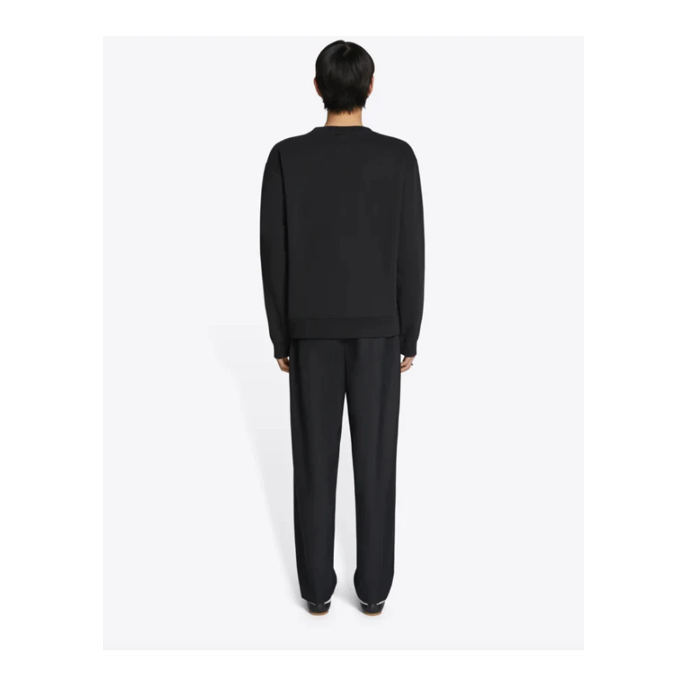 Dries Van Noten Zwarte Trekkoordbroek Black Heren