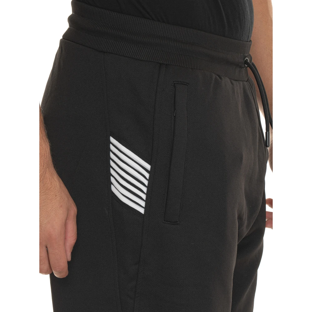 Emporio Armani EA7 Slim Fit Casual Broek Black Heren