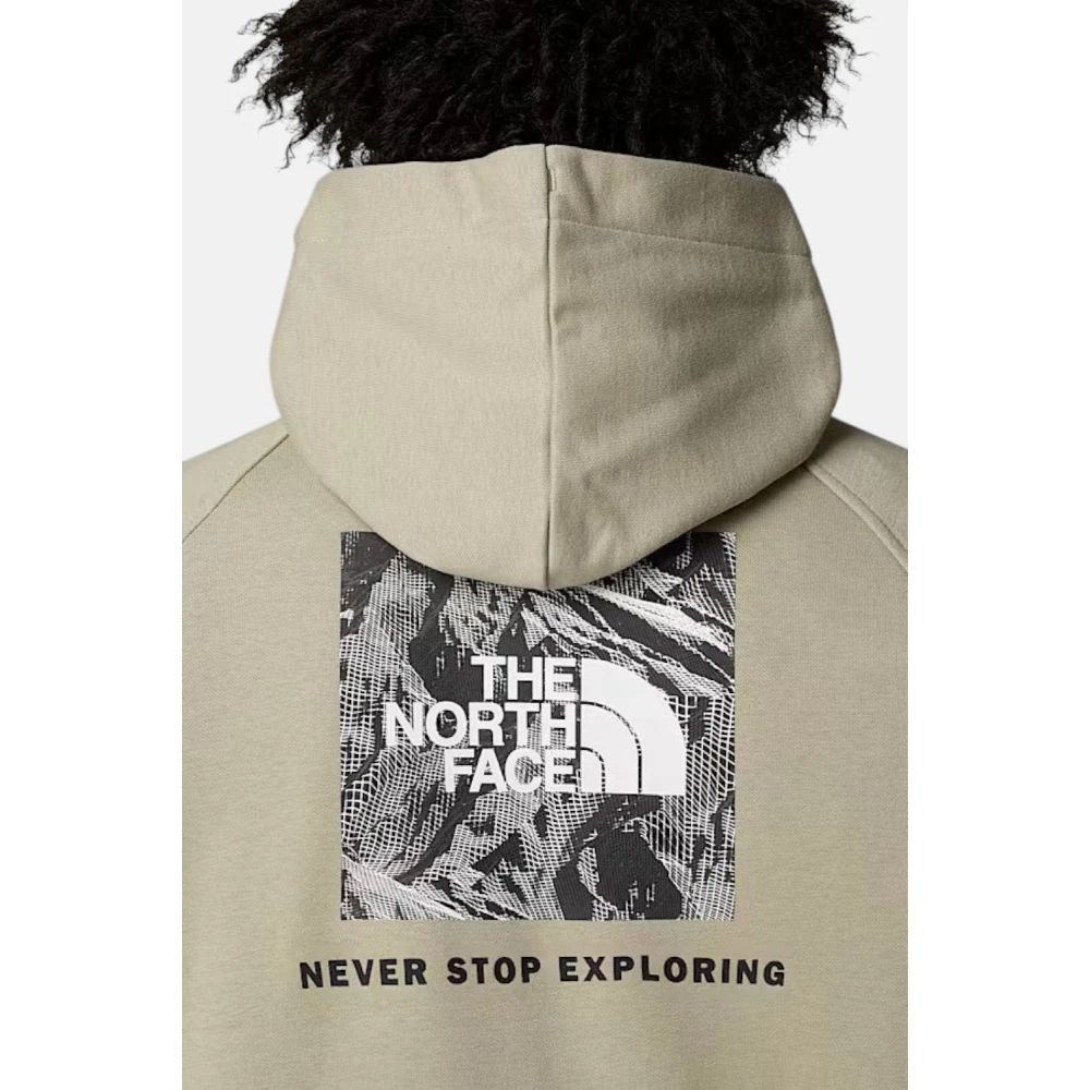 The North Face Redbox Hoodie Sweatshirt Gray Heren
