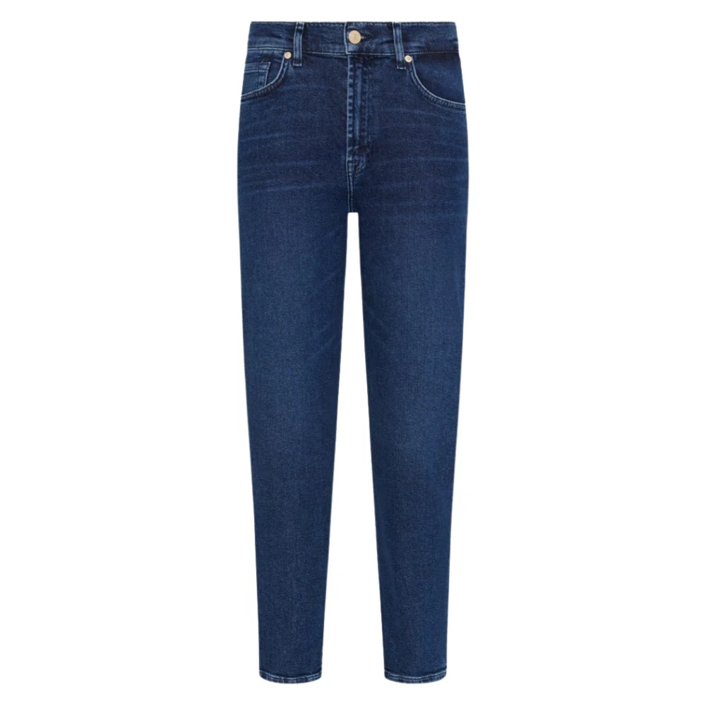 7 For All Mankind Slim Fit Jeans Blue Dames