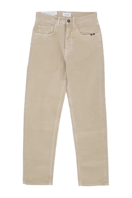 Canvas Mud Dye Straight Leg Byxor