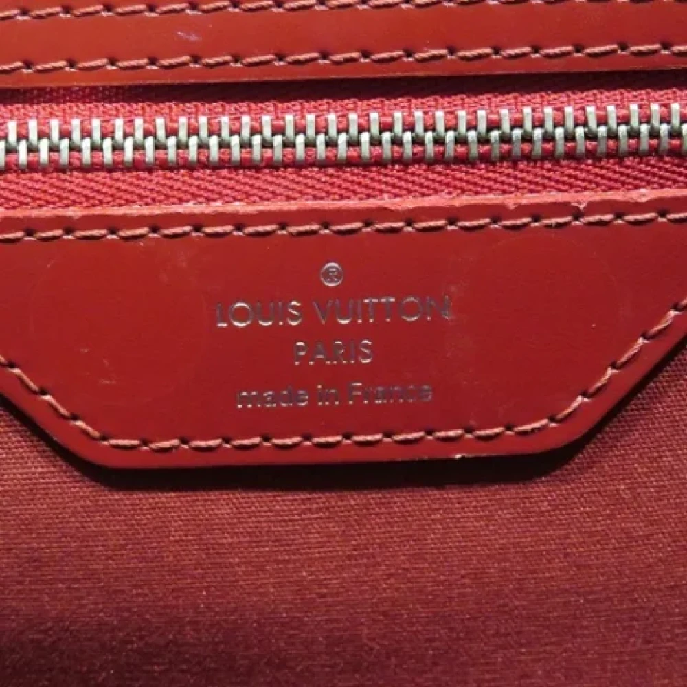 Louis Vuitton Vintage Pre-owned Leather handbags Red Dames