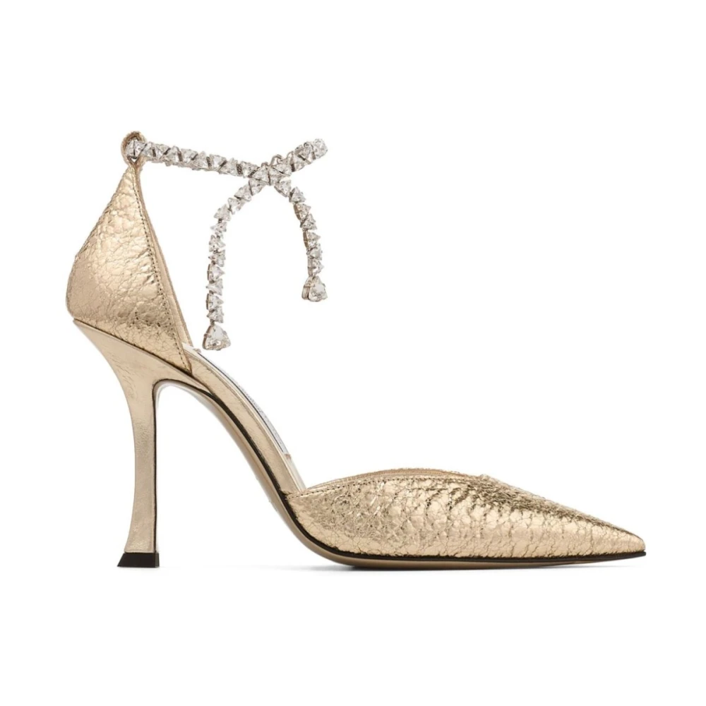 Jimmy Choo Goud GZB Stijlvolle Sneakers